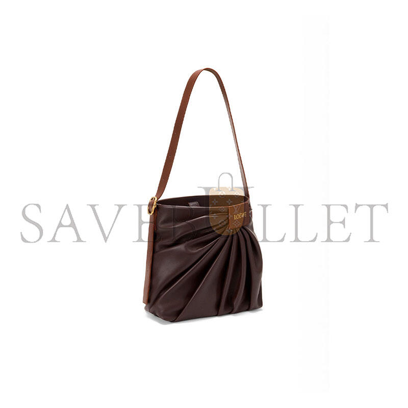 LOEWE DRAPED TOTE IN MELLOW NAPPA LAMBSKIN ADHBDPTX01-0018 (30*29*13cm)